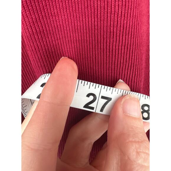 Tommy Bahama Sweater Mens XL Red Sweatshirt Pullover 1/4 Zip Casual Relax Cotton - Picture 6 of 6